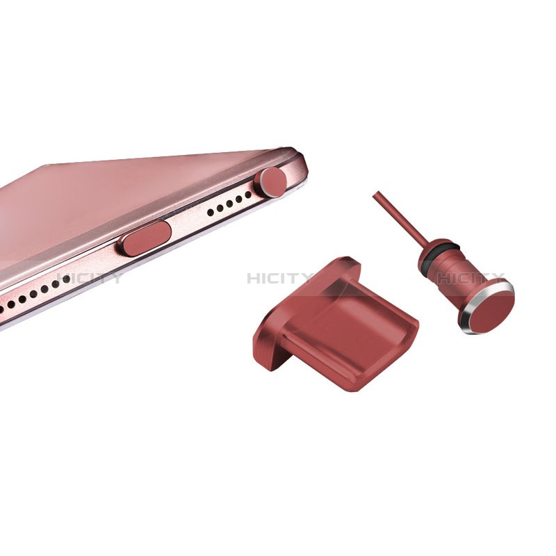 Tapon Antipolvo USB-B Jack Android Universal H01 Rojo